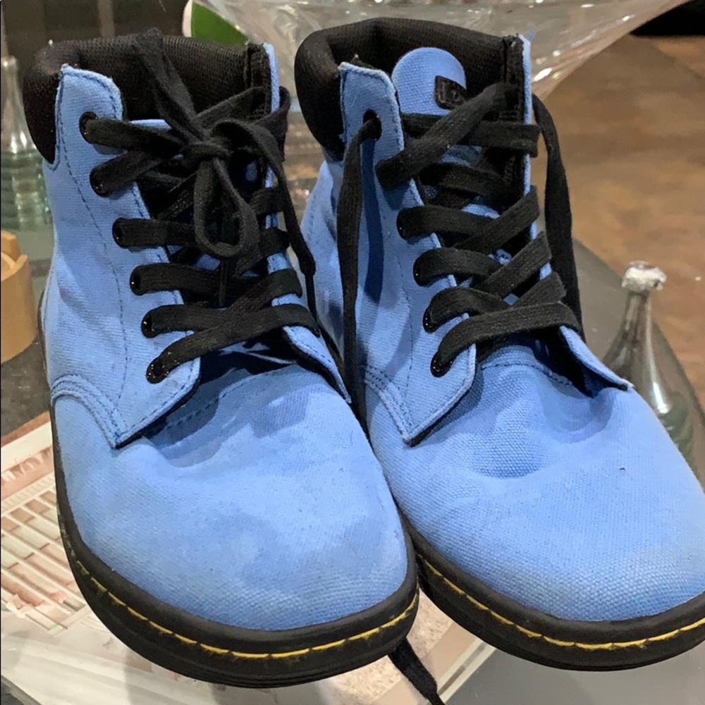 Blue dr martens